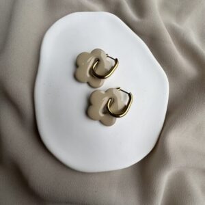 Grande boucles d’oreilles en fleur ❀