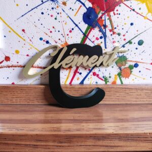 Lettre Initiale Incrustation