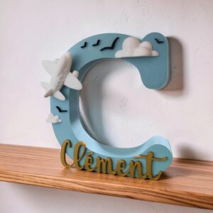 Lettre Initiale Naissance