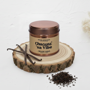 Bougie artisanale - Thé noir Vanillé - 200gr