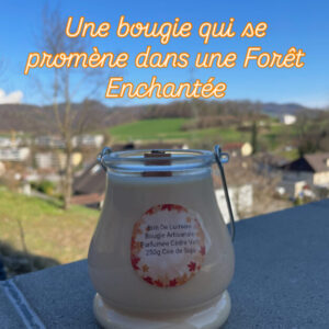 Bougie " Forêt Enchantée"