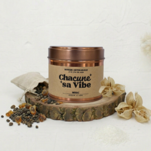 Bougie artisanale - Musc - 200gr