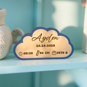 Veilleuse Naissance "Nuage"