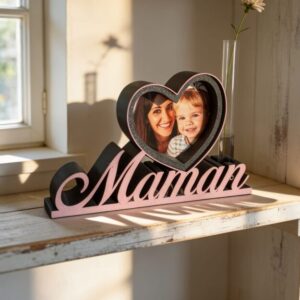 Cadre photo Floral "Maman"