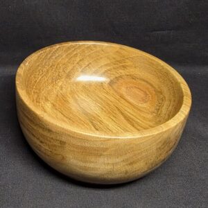 Bol apéritif en noyer massif