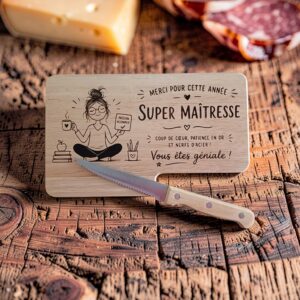 Planchette apéro "Fin d'année scolaire"