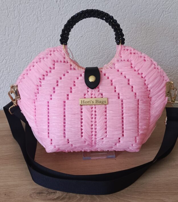 Sac fait main Rosélia - rose