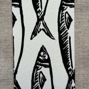 Marque-page - Banc de sardines