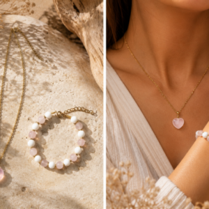 Ensemble collier - Bracelet réglable