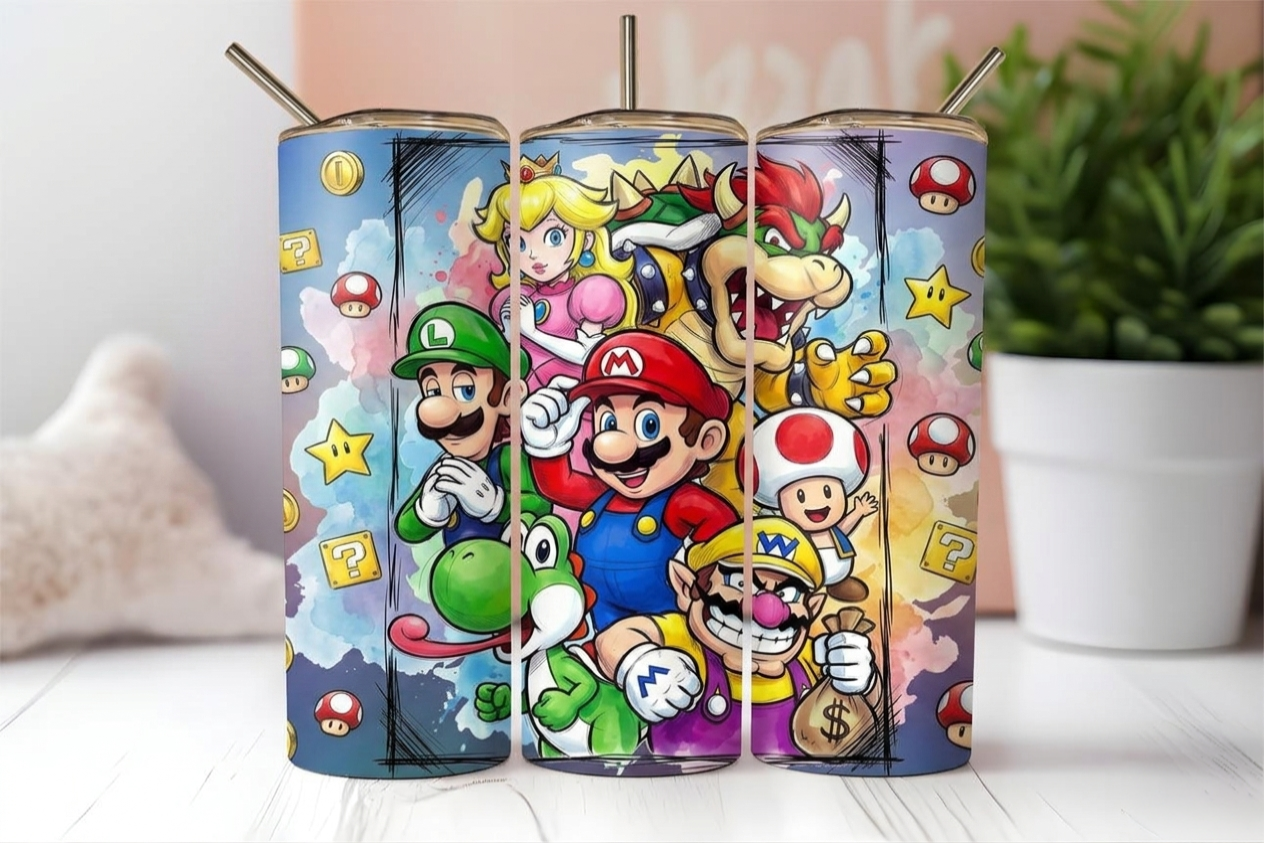 Tumbler - Mario Bros