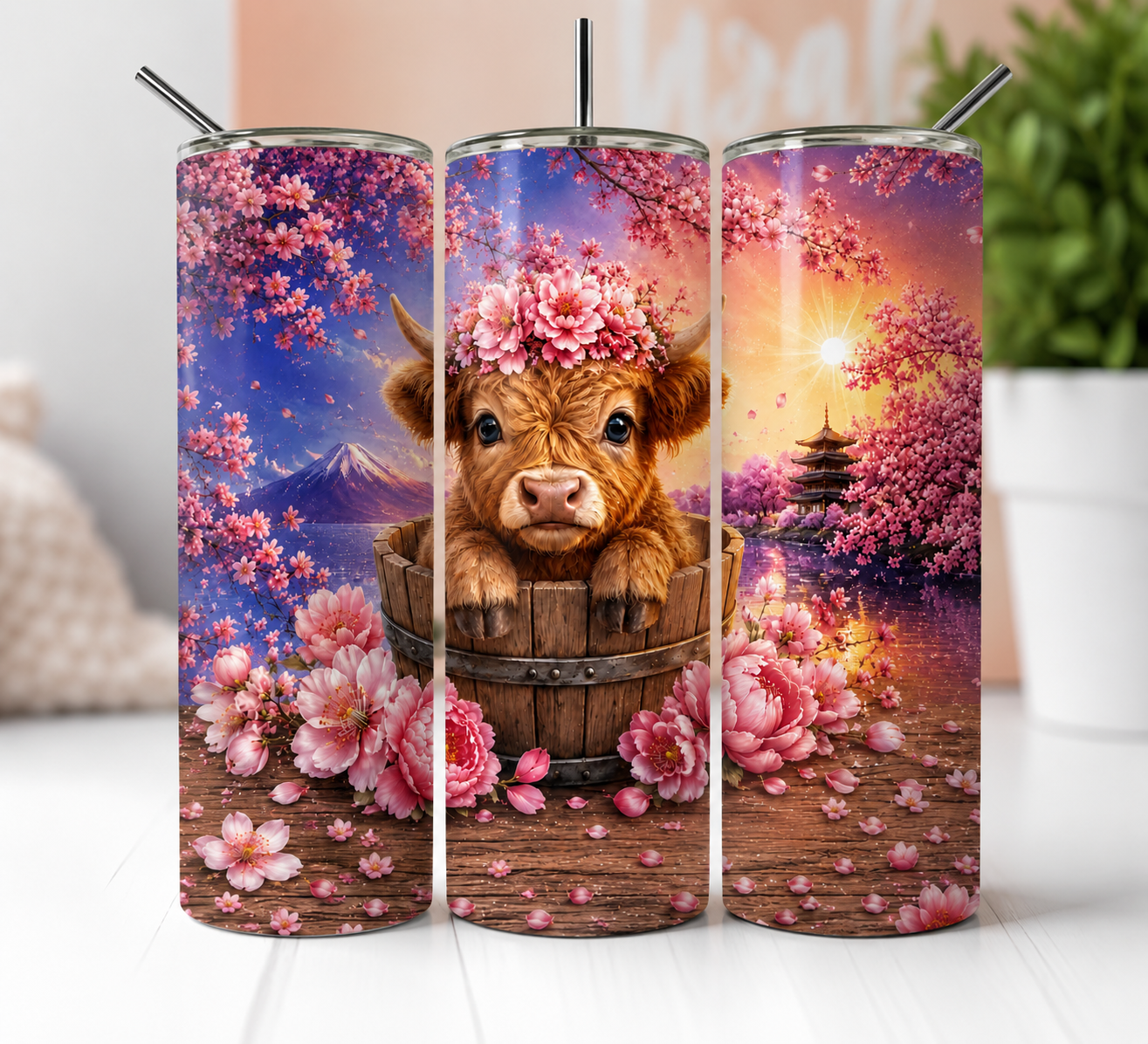 Tumbler - Vache Sakura