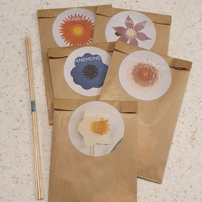 Sachet des 5 fleurs