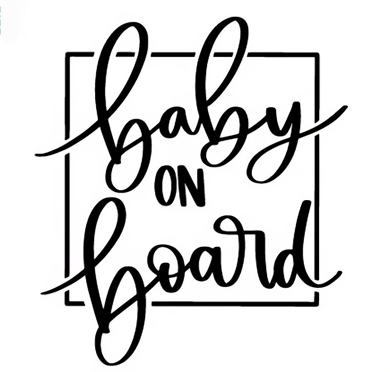 Baby on Board - Cadre Signature