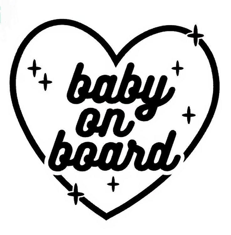 Baby on Board – Cœur Etoilé