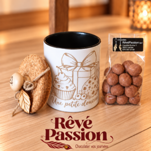Une jolie façon d'offrir une douceur - Noisettes ou Amandes
