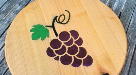 Plateau à fromage ou apéro en Merisier Suisse