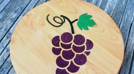 Plateau à fromage ou apéro en Merisier Suisse