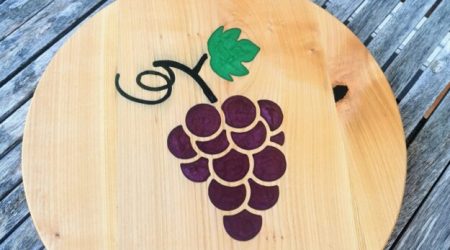 Plateau à fromage ou apéro en Merisier Suisse